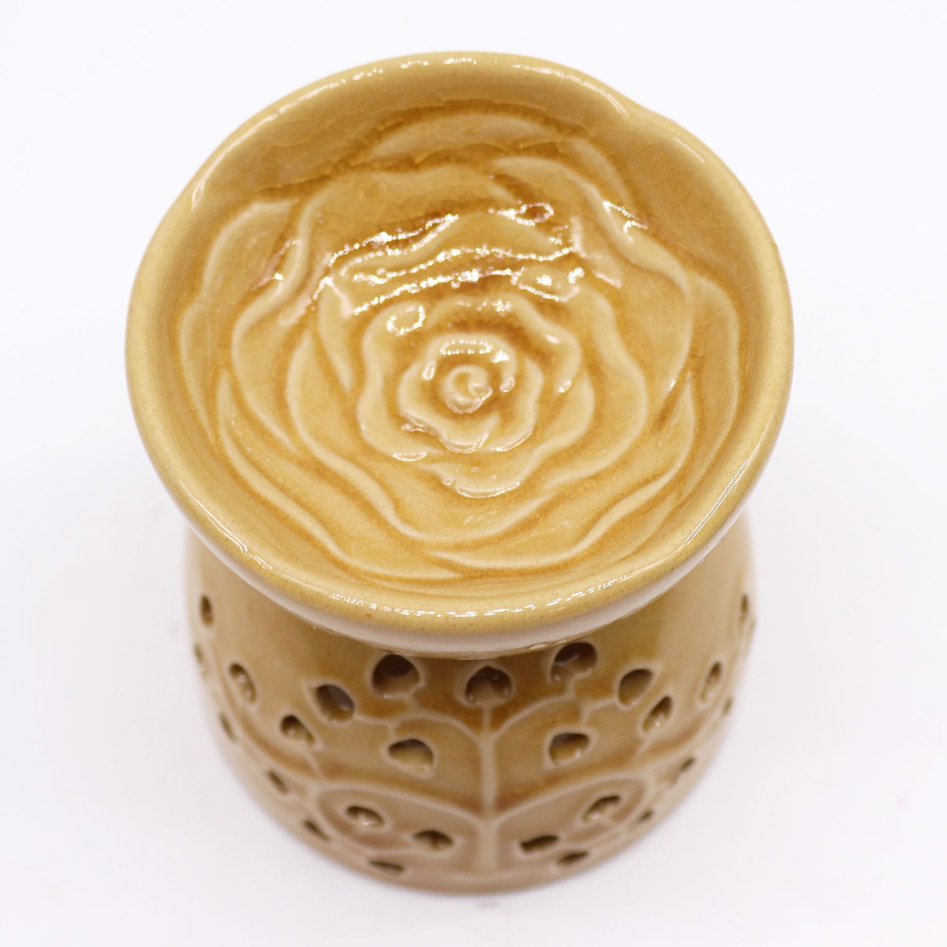 Tree of Life Oil Burner - Honey Tree of Life Oil Burners - Bath Indulgence