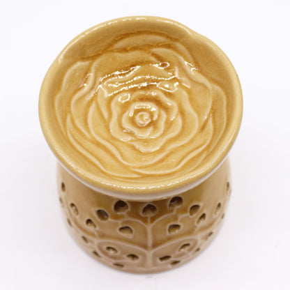 Tree of Life Oil Burner - Honey Tree of Life Oil Burners - Bath Indulgence