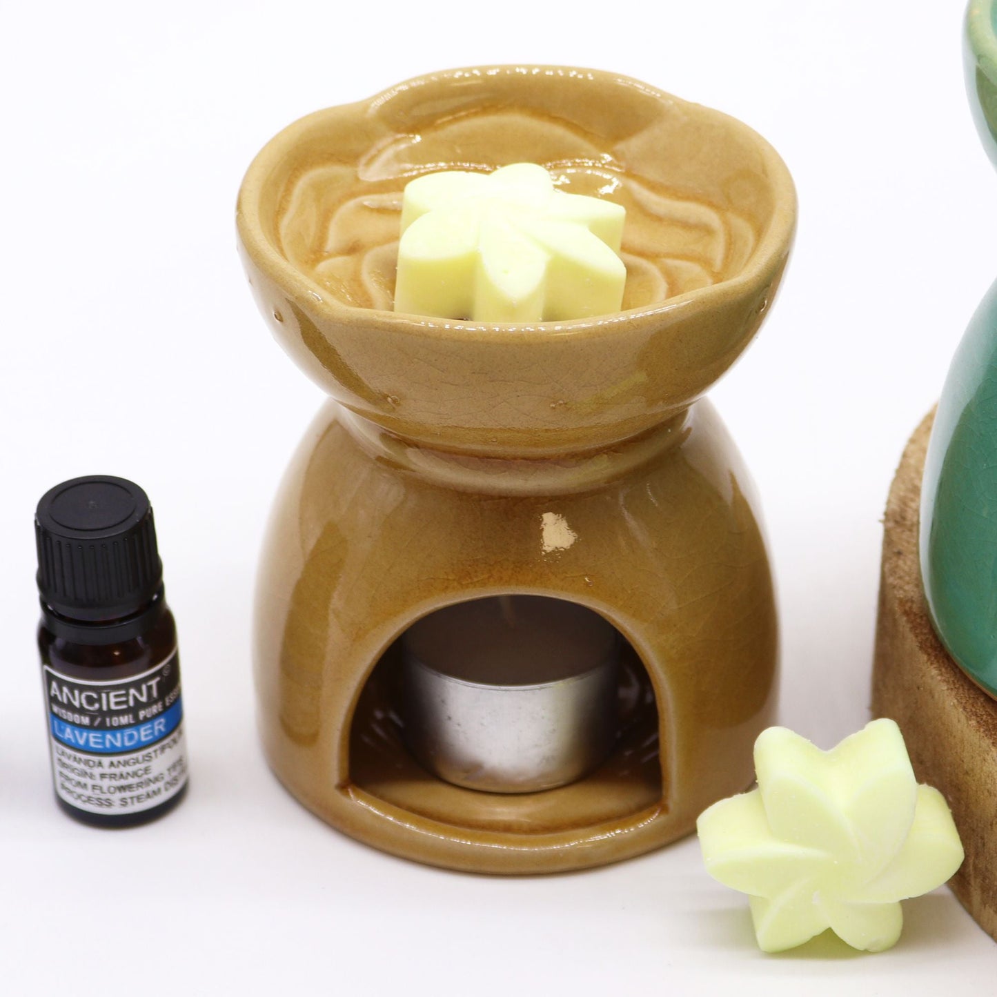 Tree of Life Oil Burner - Honey Tree of Life Oil Burners - Bath Indulgence