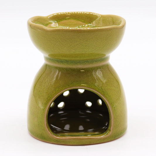 Tree of Life Oil Burner - Lime Tree of Life Oil Burners - Bath Indulgence