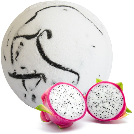 Tropical Paradise Coco Bath Bomb - Dragon Fruit Tropical Bath Bombs - 180g - Bath Indulgence