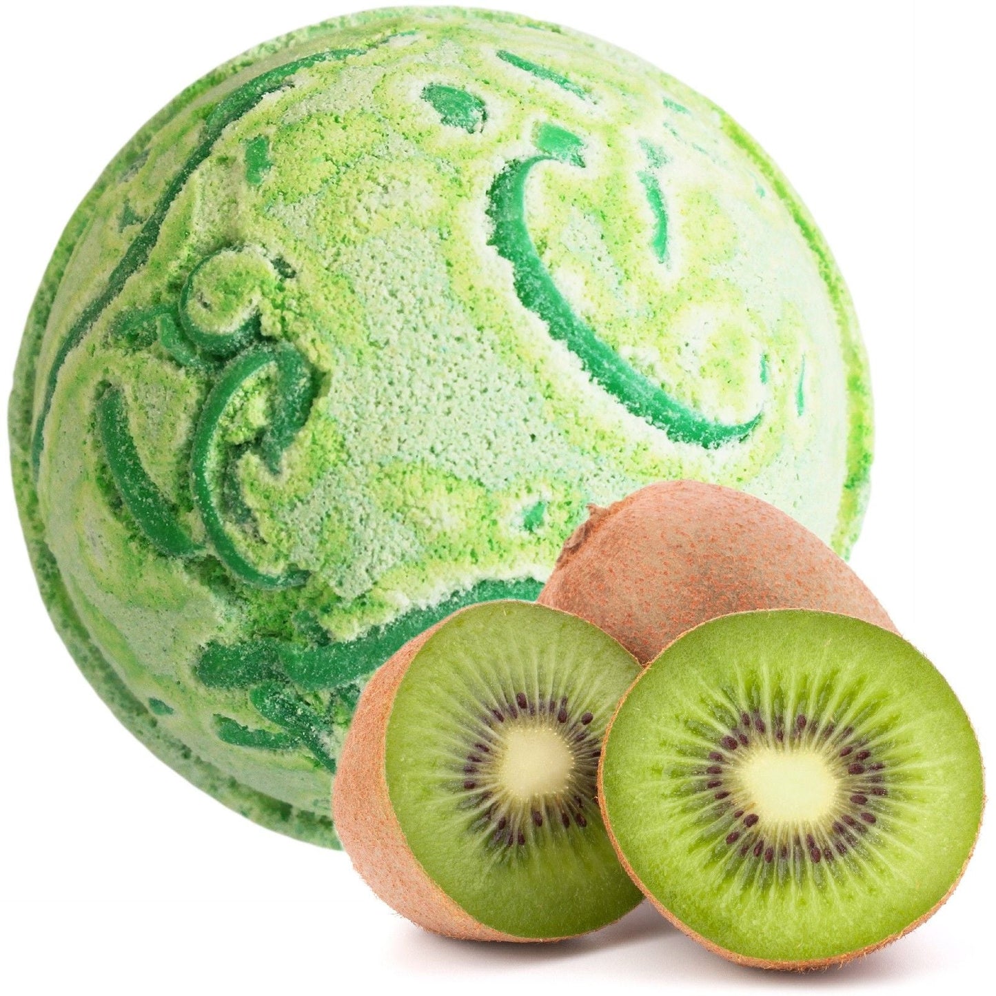 Tropical Paradise Coco Bath Bomb - Kiwi Fruit Tropical Bath Bombs - 180g - Bath Indulgence