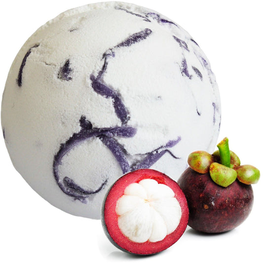 Tropical Paradise Coco Bath Bomb - Mangosteen Tropical Bath Bombs - 180g - Bath Indulgence