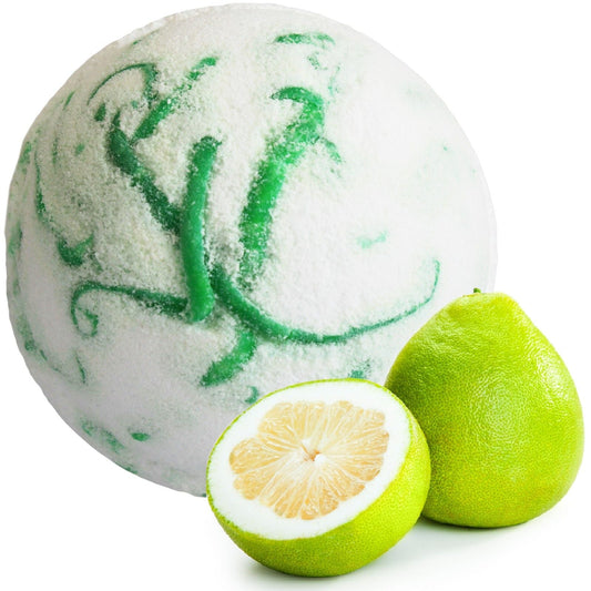 Tropical Paradise Coco Bath Bomb - Pomelo Tropical Bath Bombs - 180g - Bath Indulgence