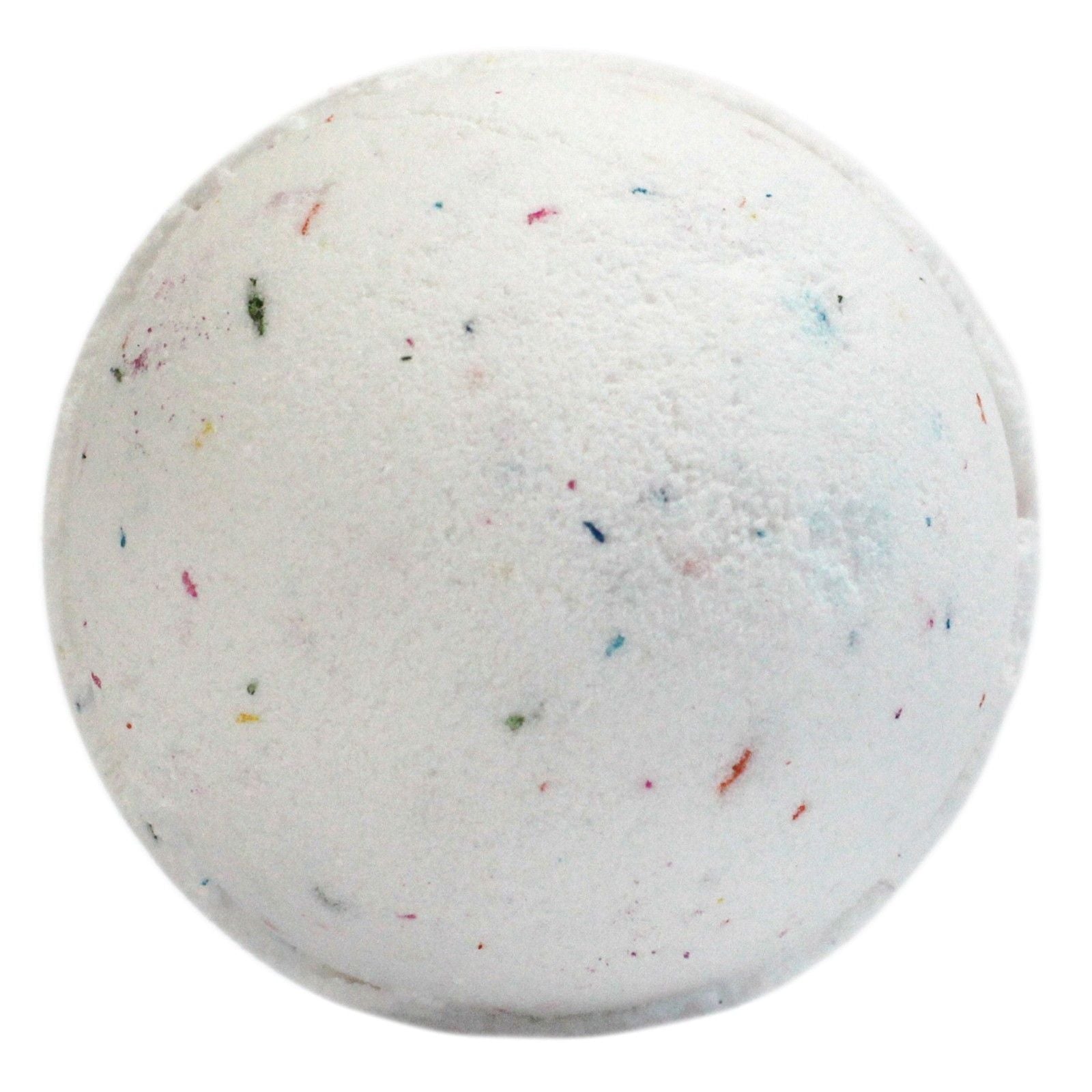 Tutti Fruiti Bath Bomb - White & Multi Jumbo Bath Bombs - 180g - Bath Indulgence