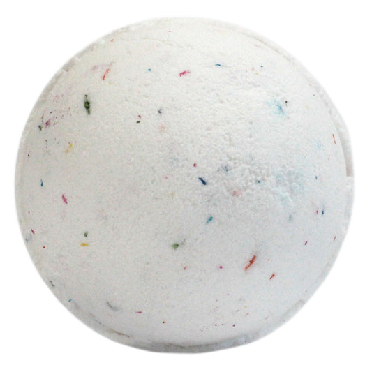Tutti Fruiti Bath Bomb - White & Multi Jumbo Bath Bombs - 180g - Bath Indulgence