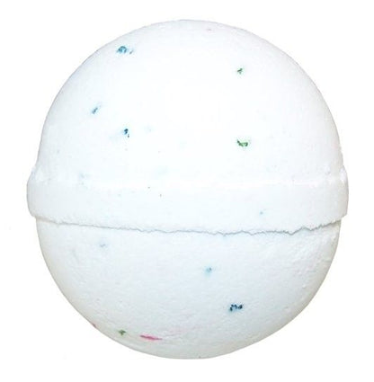 Tutti Fruiti Bath Bomb - White & Multi Jumbo Bath Bombs - 180g - Bath Indulgence
