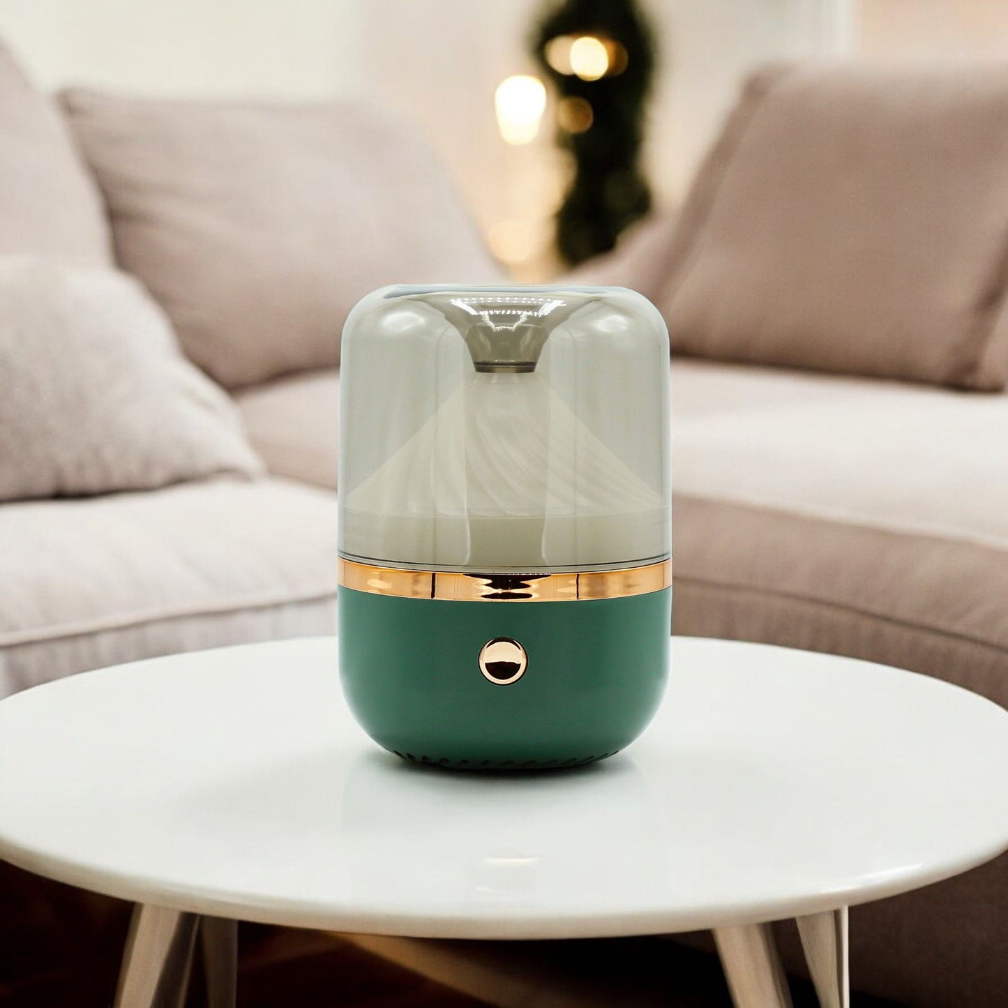 Urban Aroma Diffuser Green & Bronze - USB - Colour Change Aroma Diffusers - Bath Indulgence