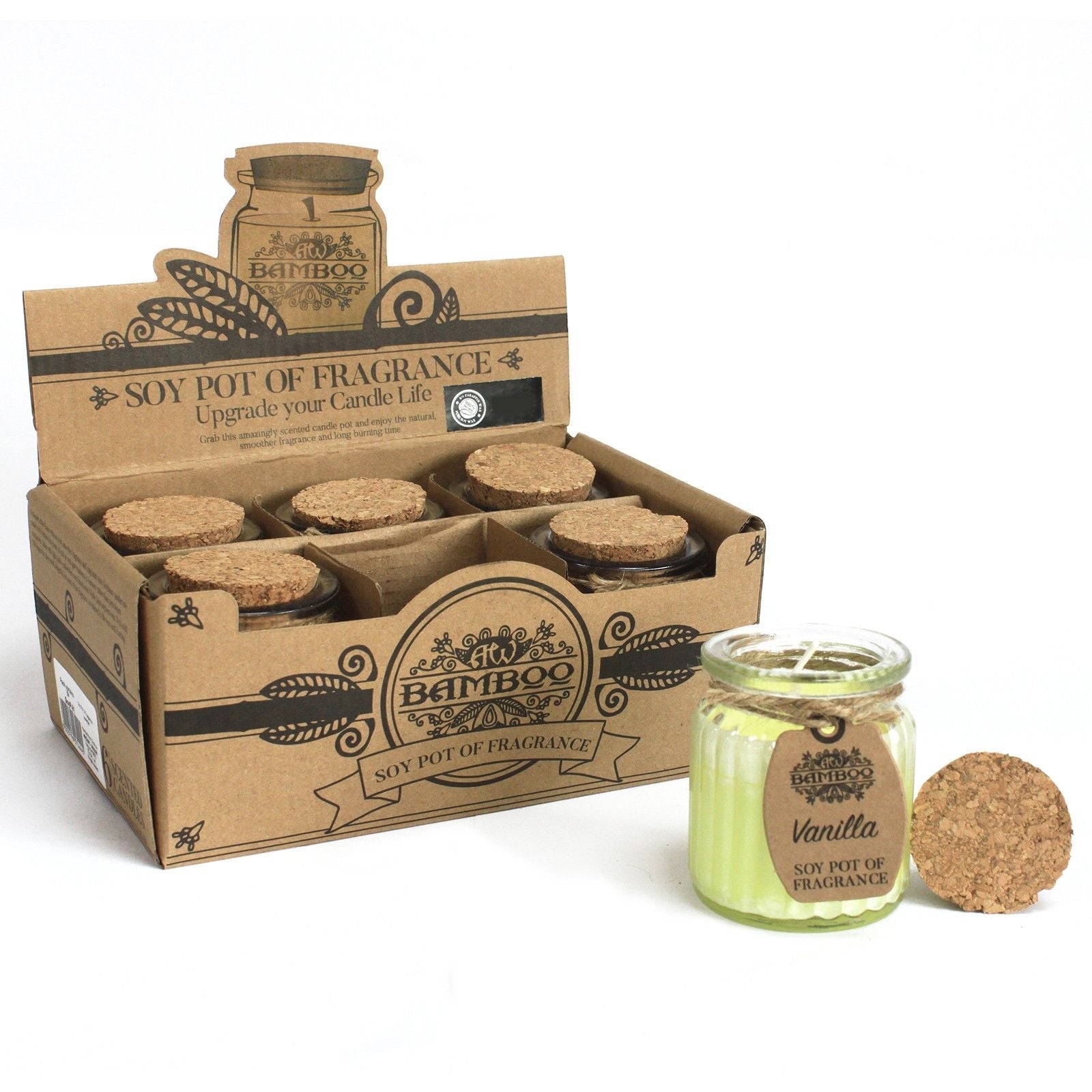 Vanilla Soy Pot of Fragrance Candles Soy Pot of Fragrance Candle - Bath Indulgence