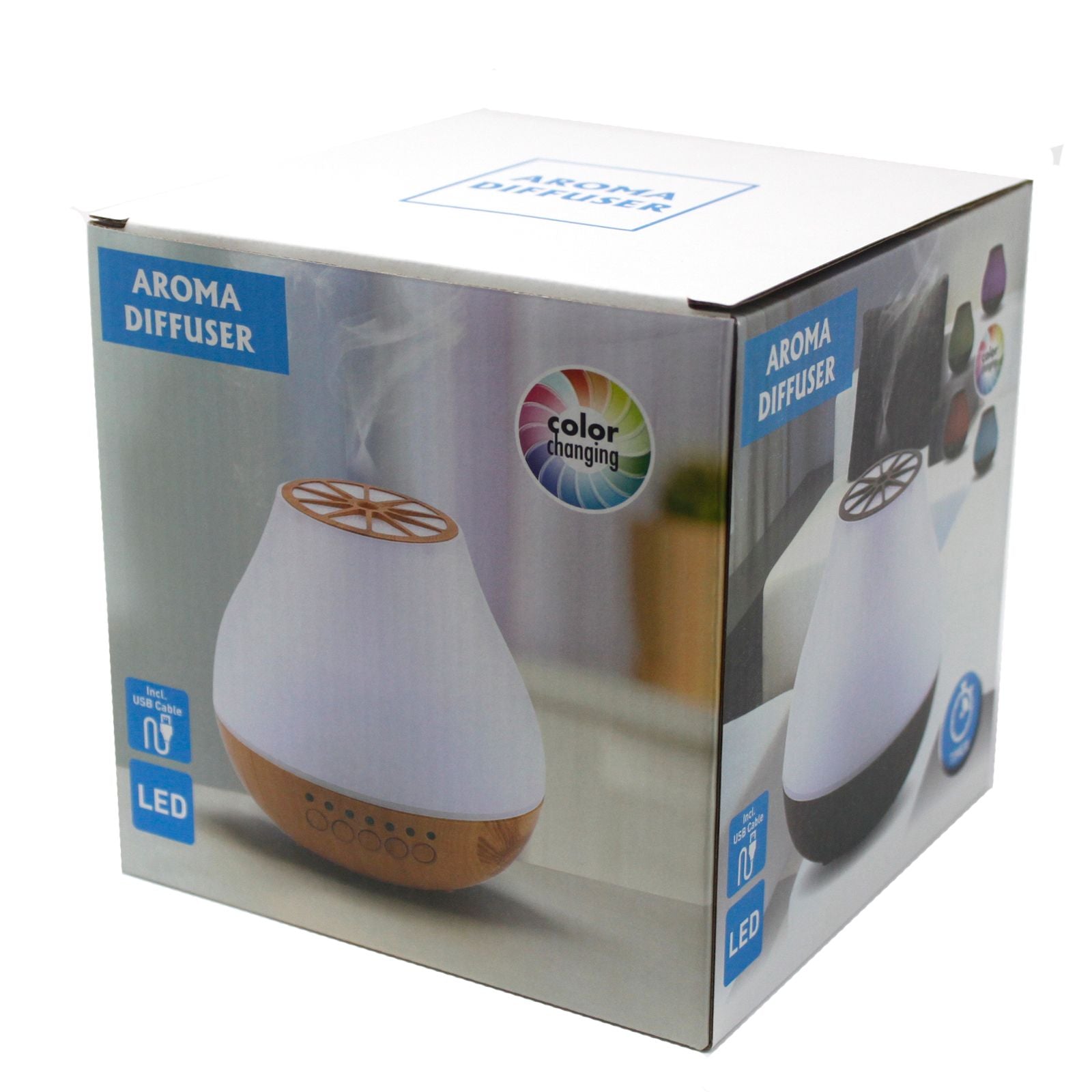 Viennese Atomiser - Bluetooth Speaker - USB - Colour Change - Timer Aroma Diffusers - Bath Indulgence
