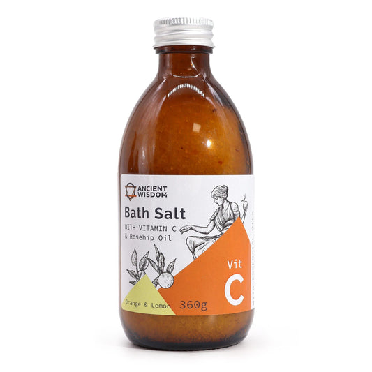 Vitamin C Bath Salt – Feel Like an Ancient Goddess Vitamin C Skincare - Bath Indulgence