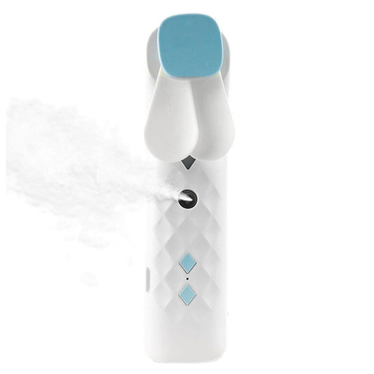 White Nano Mist Face Fan & Spray - USB chargable Aroma Diffusers - Bath Indulgence