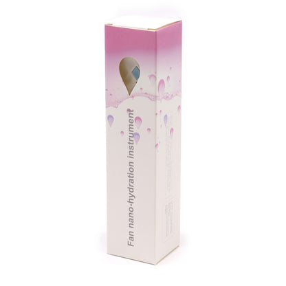 White Nano Mist Face Fan & Spray - USB chargable Aroma Diffusers - Bath Indulgence