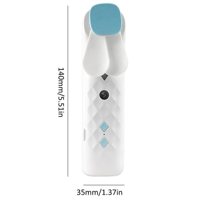 White Nano Mist Face Fan & Spray - USB chargable Aroma Diffusers - Bath Indulgence