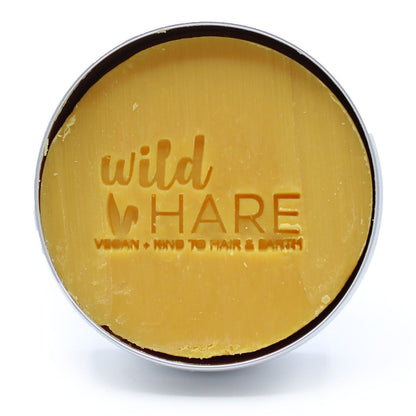 Wild Hare Pappaya Solid Shampoo 60g - Handmade In UK Vegan Premium Ingredients - Bath Indulgence