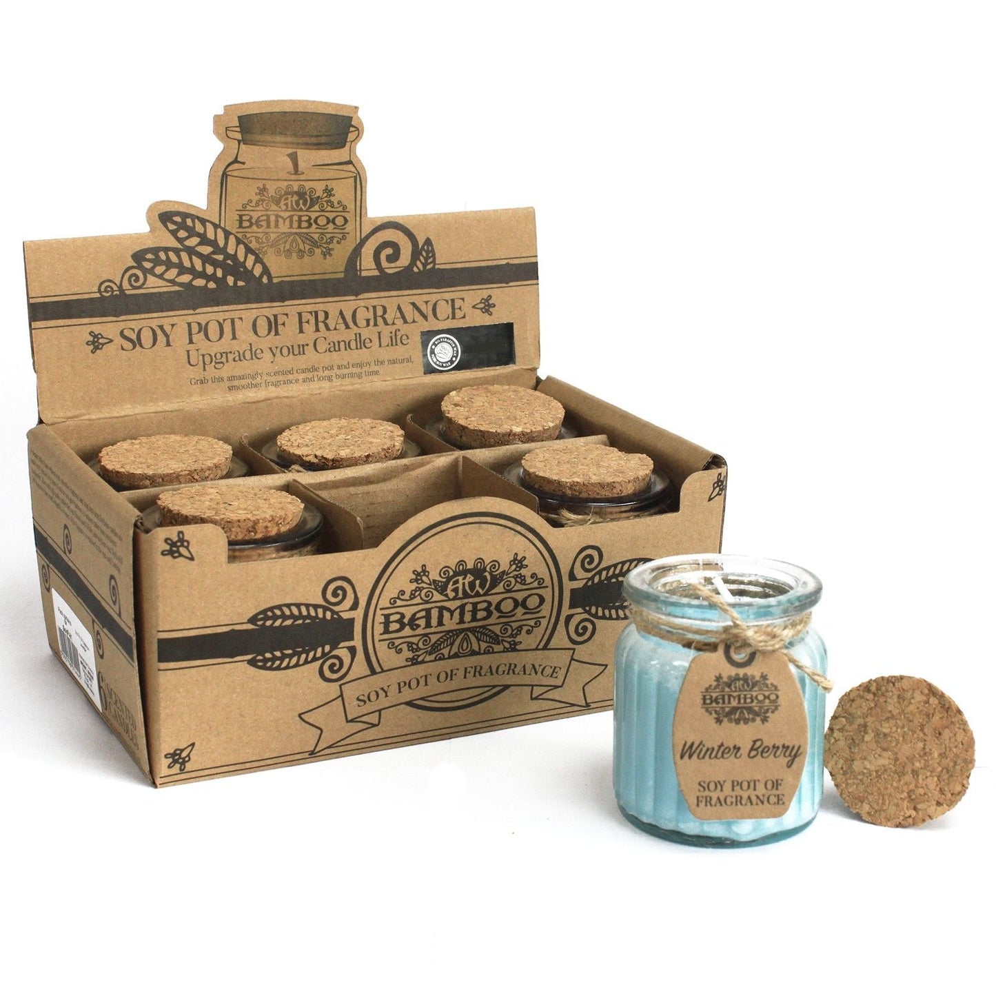 Winter Berry Soy Pot of Fragrance Candles Soy Pot of Fragrance Candle - Bath Indulgence