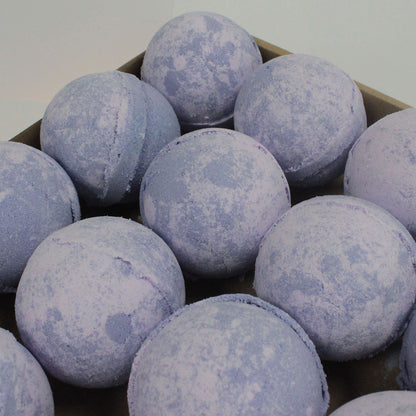 Yorkshire Violet Bath Bomb Jumbo Bath Bombs - 180g - Bath Indulgence