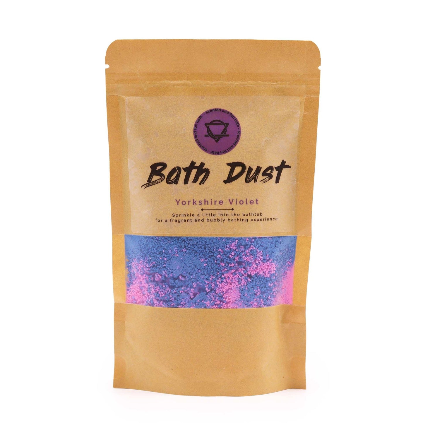 Yorkshire Violet Bath Dust 190g Bath Dust - 190g - Bath Indulgence