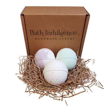 Small Three Handmade Bath Bombs Subscription Box