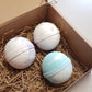 Small Three Handmade Bath Bombs Subscription Box