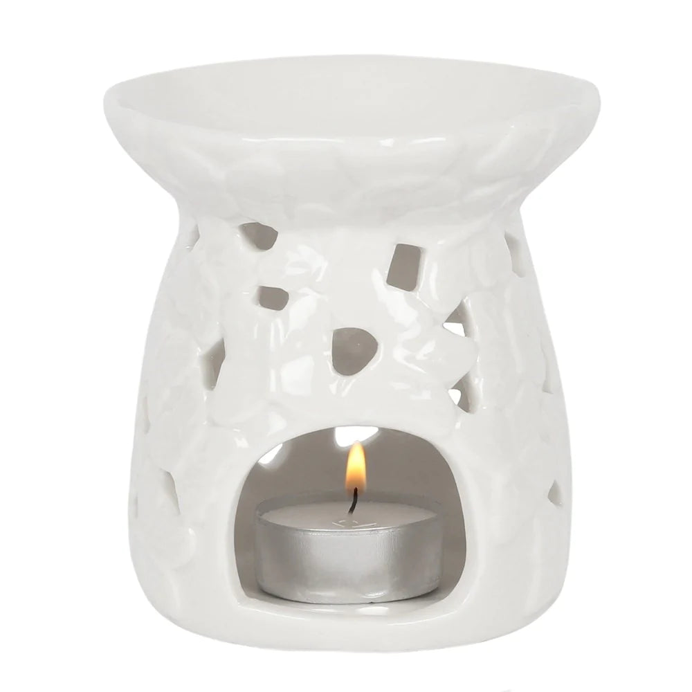 Embossed Butterfly Burner & Wax Melt Thank You Gift Set
