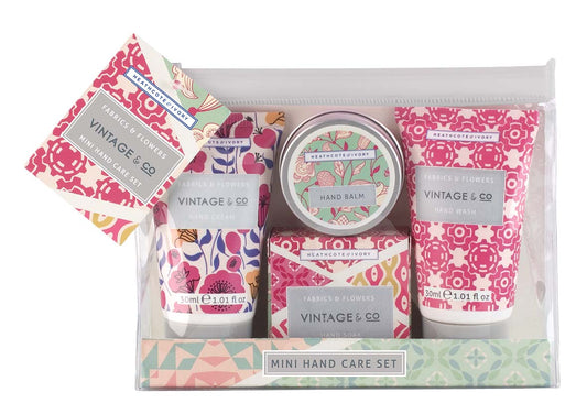 Mini Hand Care Set 30ml Hand Cream 30ml Hand Wash 30g Hand Soak and 9g Hand Balm