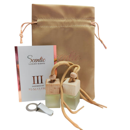 Designer Luxury Perfume Inspired Scentic Number Three Car Diffuser Scent