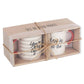 Brewtiful Mug Set You're a Hot-tea Microwave &amp; Dishwasher safe Gift Set