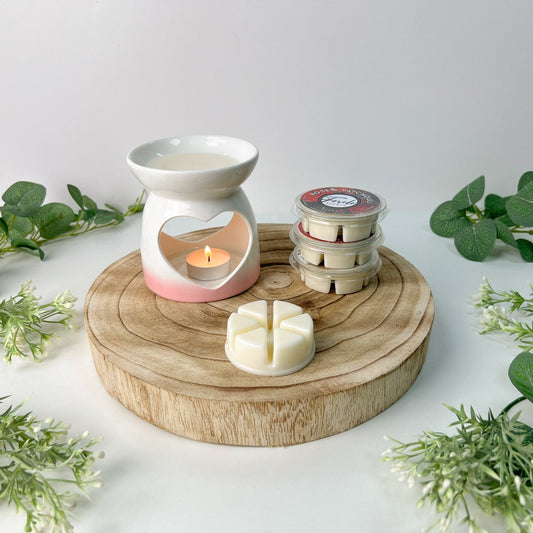 Amor Burner & Wax Melt Bundle - Bath Indulgence