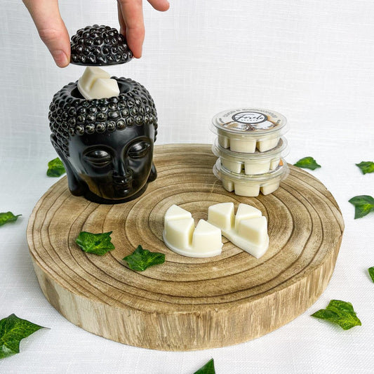 Buddha Burner & Wax Melt Gift Set - Bath Indulgence