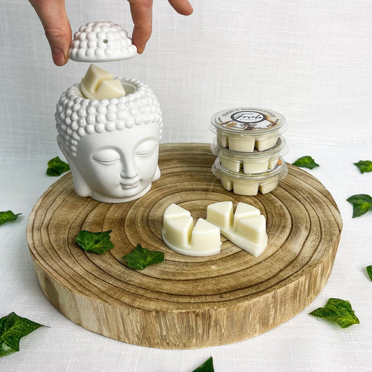 Buddha Burner & Wax Melt Gift Set - Bath Indulgence