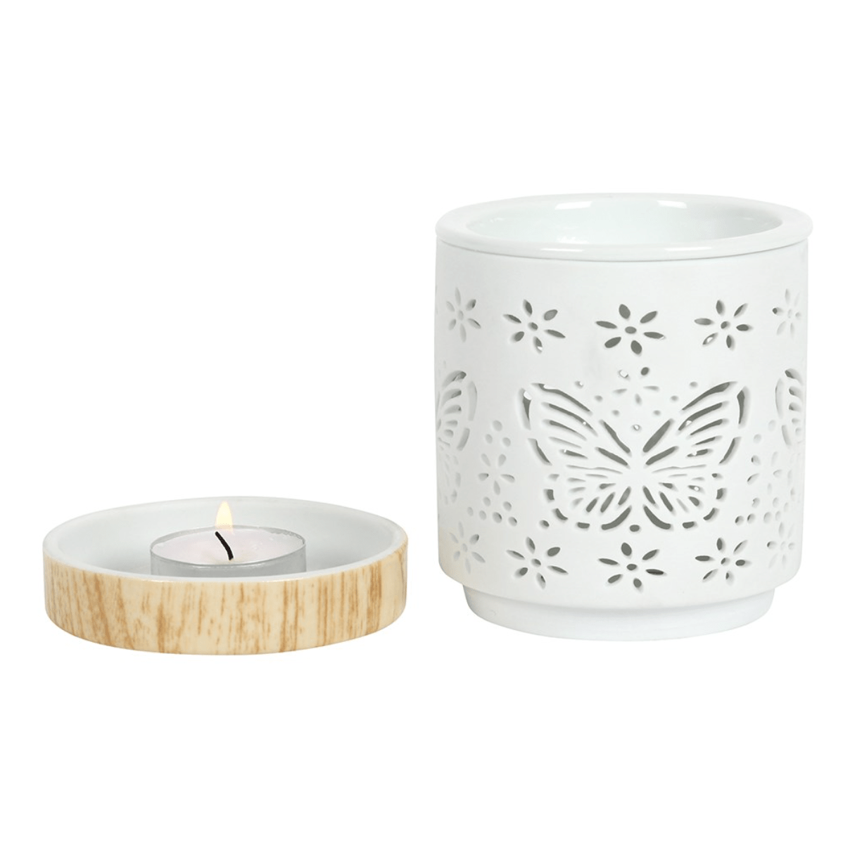 Butterfly Burner & Wax Melt Bundle - Bath Indulgence