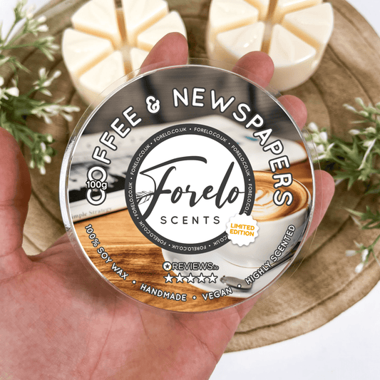 Coffee & Newspapers Soy Wax Melt - Bath Indulgence