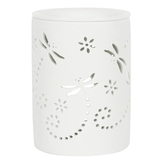 Dragonfly Tea Light Burner For Wax Melts - SALE Half Price - Bath Indulgence