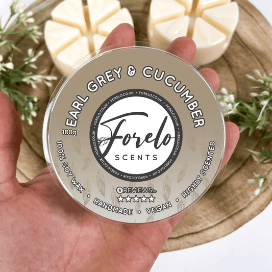 Earl Grey & Cucumber · Unisex Soy Wax Melt - Bath Indulgence