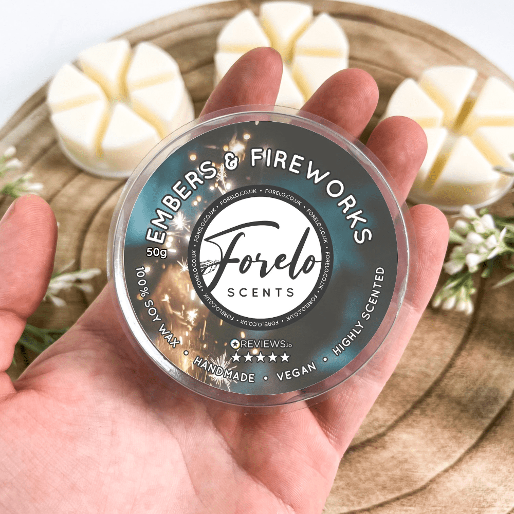 Embers & Smoky Soy Wax Melts - Bath Indulgence