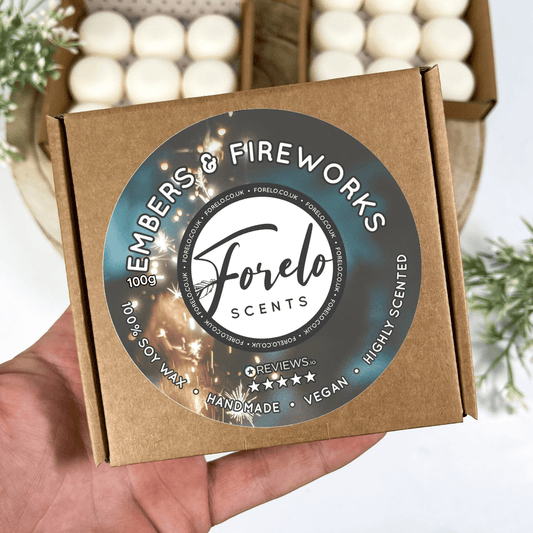 Embers & Smoky Soy Wax Melts - Bath Indulgence