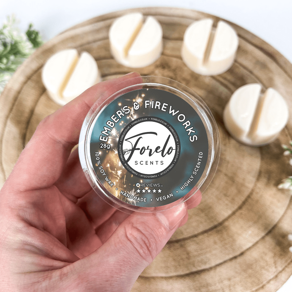 Embers & Smoky Soy Wax Melts - Bath Indulgence
