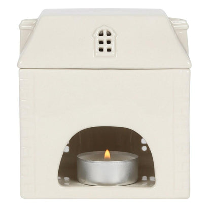 Festive House Burner & Wax Melt Gift Set - Bath Indulgence