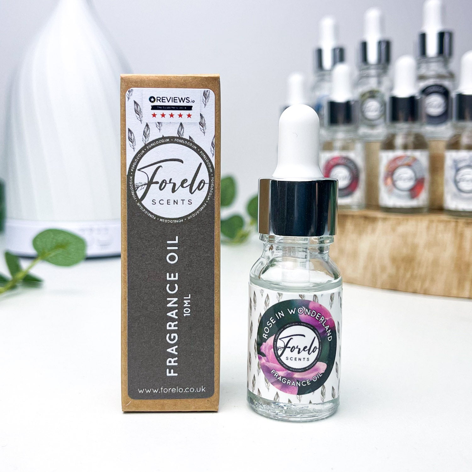 Fragrance Oil & Diffuser Gift Set - Bath Indulgence