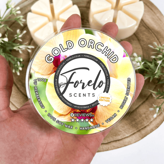 Gold Orchid Soy Wax Melt - Bath Indulgence