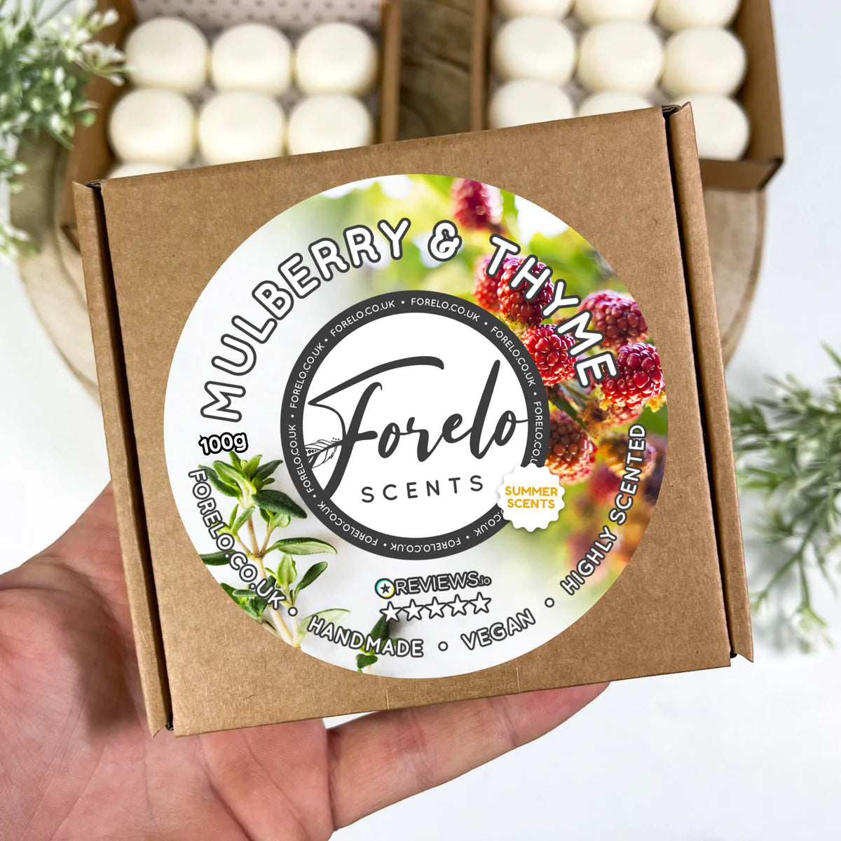 Summer Soy Wax Melt Box Bundle (4 x 100g)