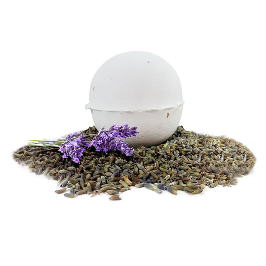 Lavender Essential Oil Handmade Bath Bomb - Bath Indulgence