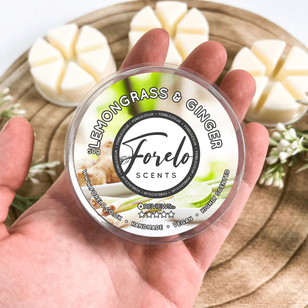Lemongrass & Ginger Soy Wax Melt - Bath Indulgence