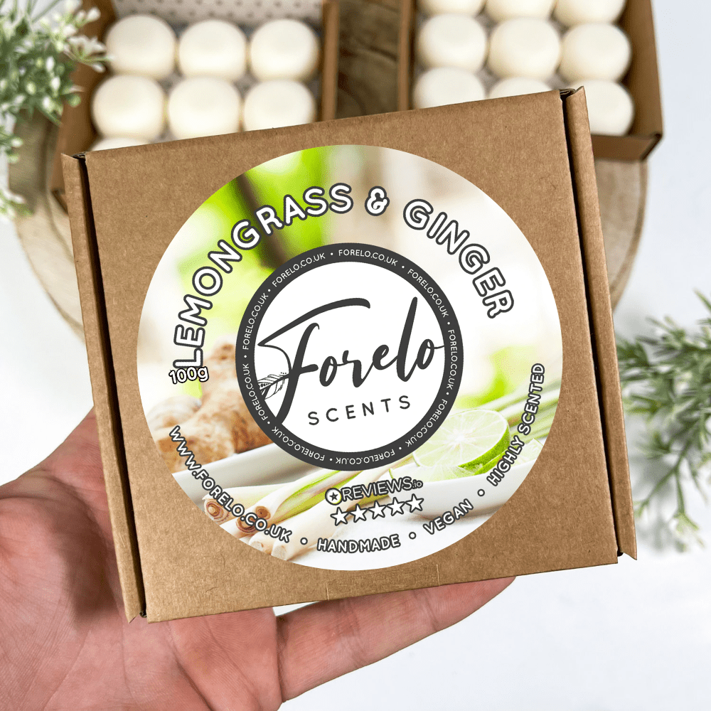 Lemongrass & Ginger Soy Wax Melt - Bath Indulgence