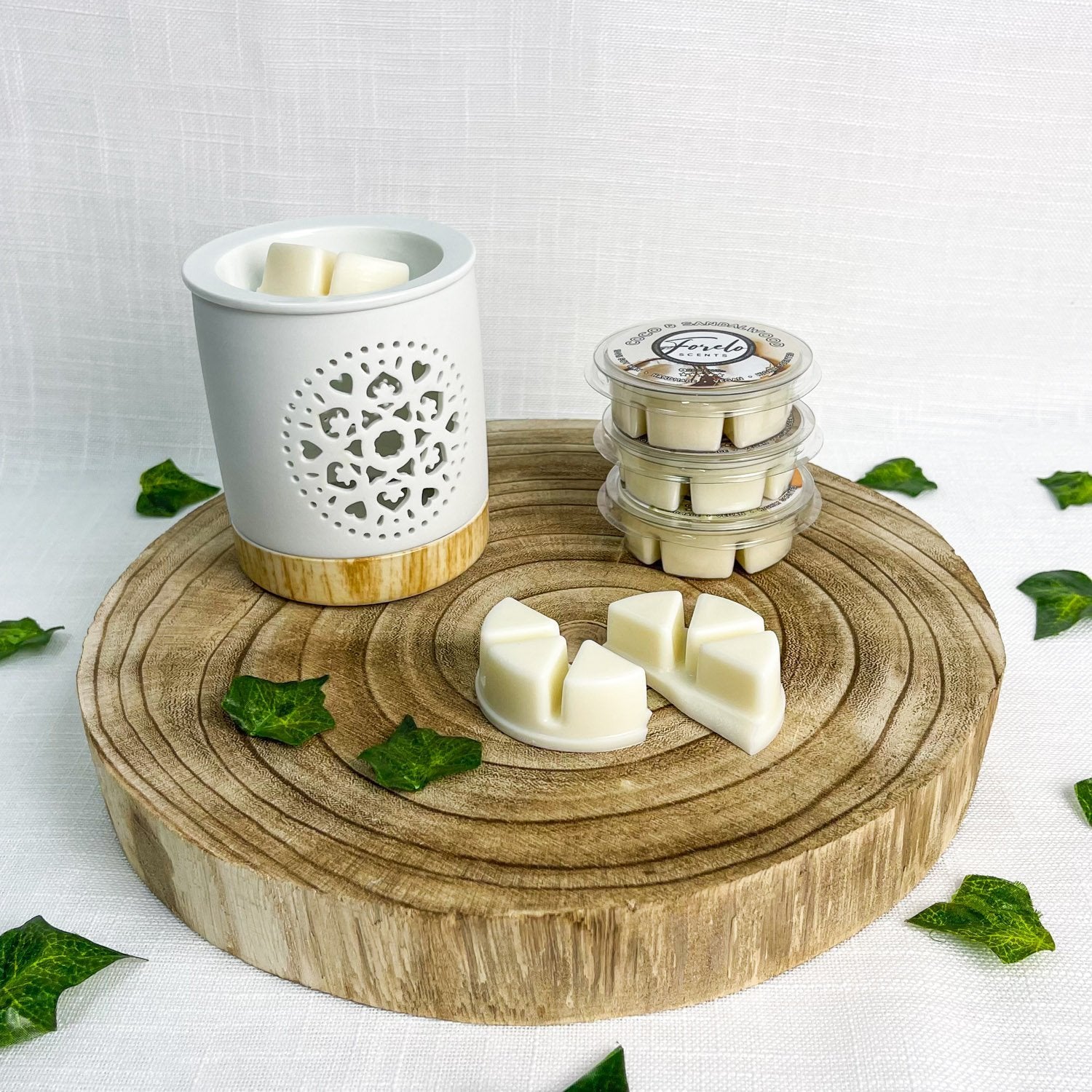 Mandala Burner & Wax Melt Gift Set - Bath Indulgence