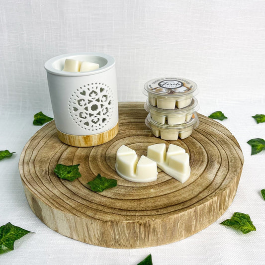 Mandala Burner & Wax Melt Gift Set - Bath Indulgence