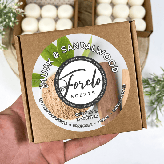 Musk & Sandalwood Soy Wax Melt - Bath Indulgence