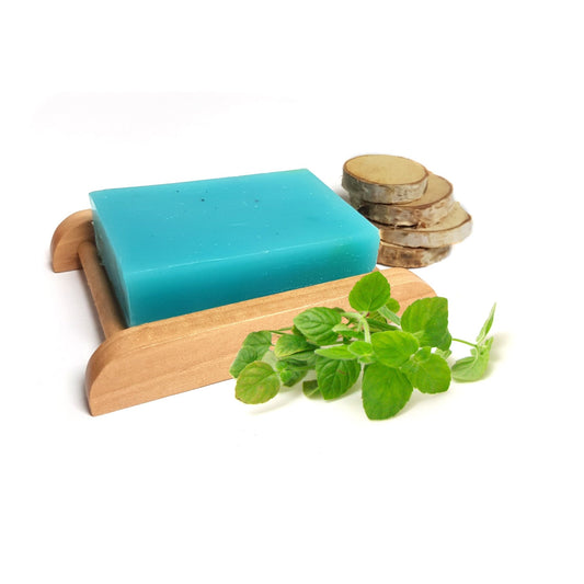 Peppermint Essential Oil Handmade Soap Bar - Bath Indulgence