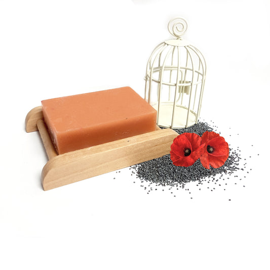 Poppy Fields Shea Butter Handmade Soap Bar